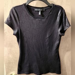 White House Black Market Black T Shirt